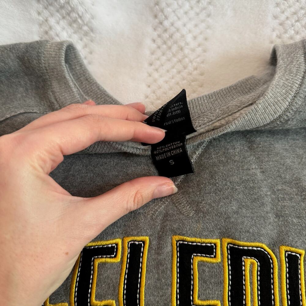 harry potter hufflepuff double stitch crewneck size Small - Picture 3 of 7